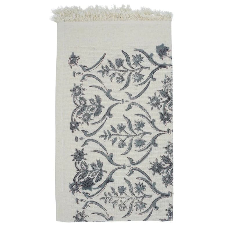 Decorative hand towel with vintage pattern style