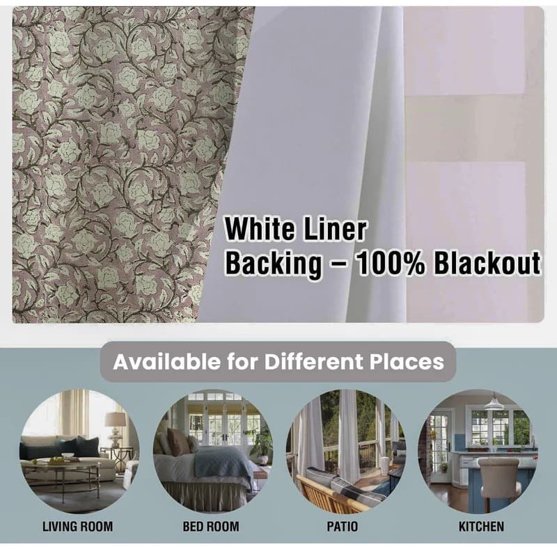 Ideas for patio curtains block print cotton style