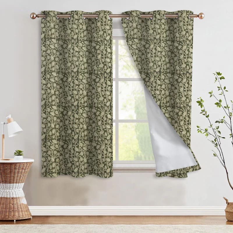 Block print hand printed curtains artisan fabric 