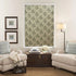 Decorative hand block print roman shade curtain