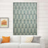 Roman shade window treatment for clean classic style