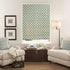 Roman shade in kitchen for a neat elegant look