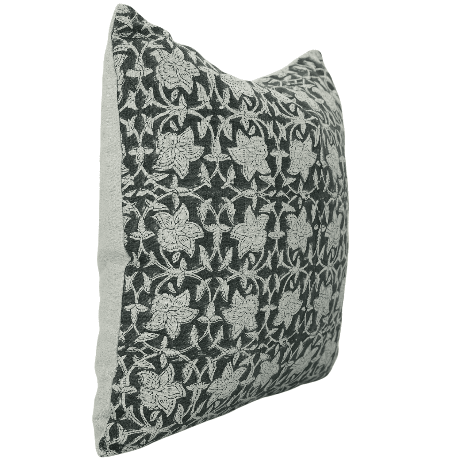 Green decorative pillow cover 