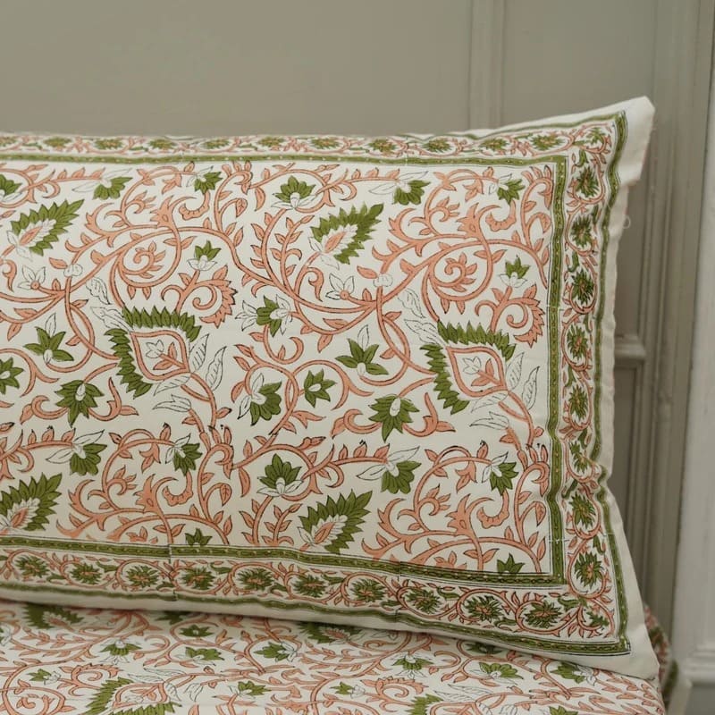 Handmade Art Hawamahal Cotton Bedsheet