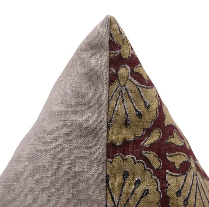 Pure Linen Throw Cover || Bijhni Wine