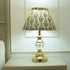 Block print lampshade artisan handmade textile