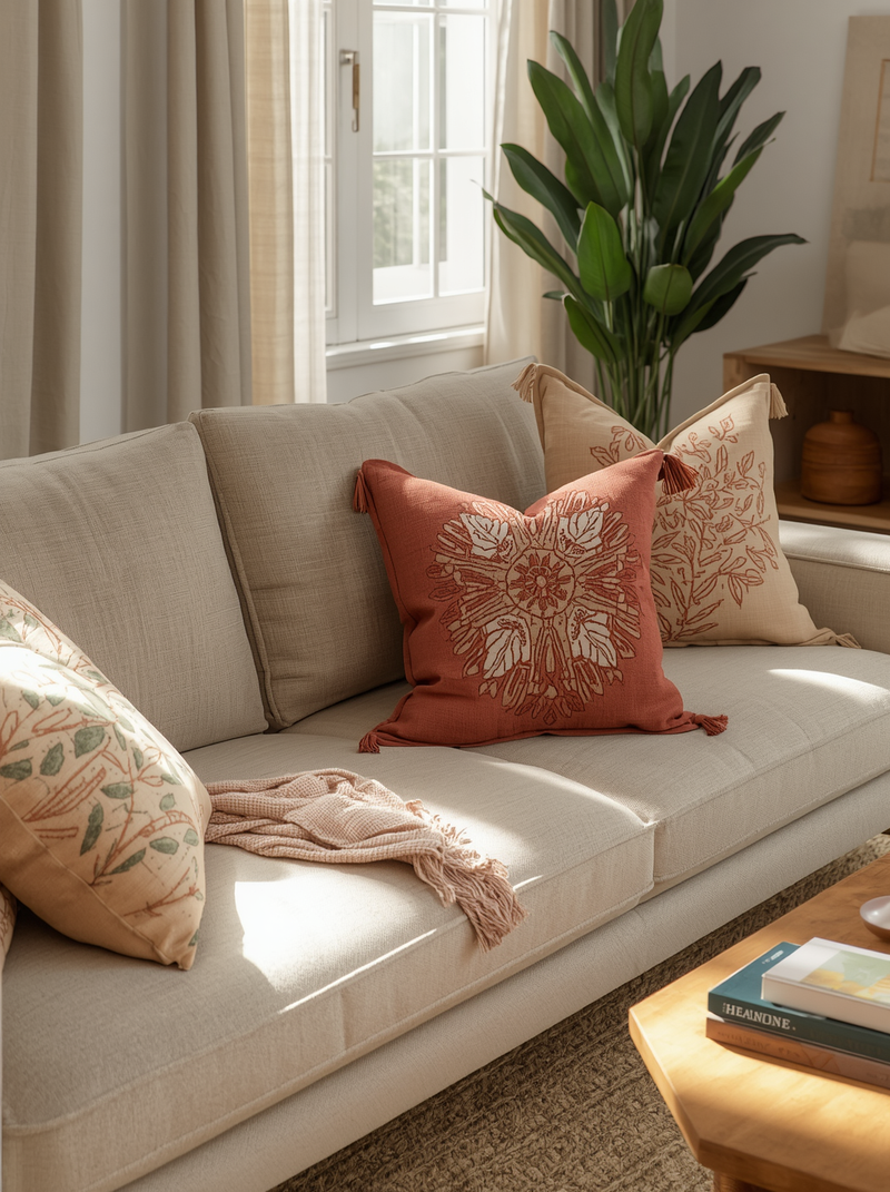 Easy Styling with Decorative Pillows 