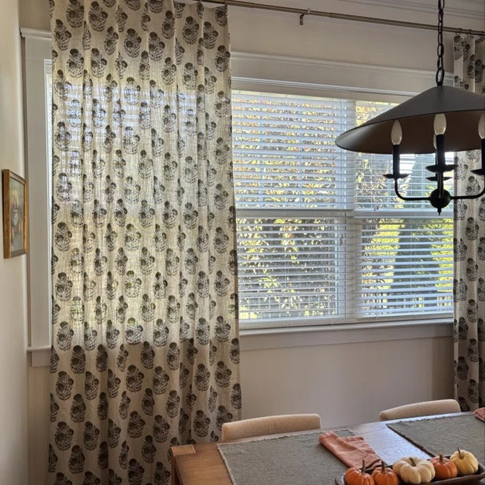 Block Printed Curtain – Designed with Your Style in Mind