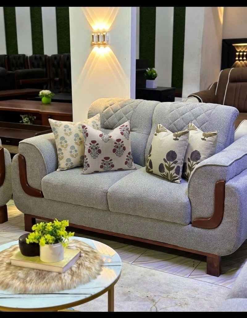 Heirloom Craftsmanship with Block Print Pillows