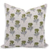 Square/Lumber block print pillow cover- Thick Linen- MANMOHAN - Fabdivine