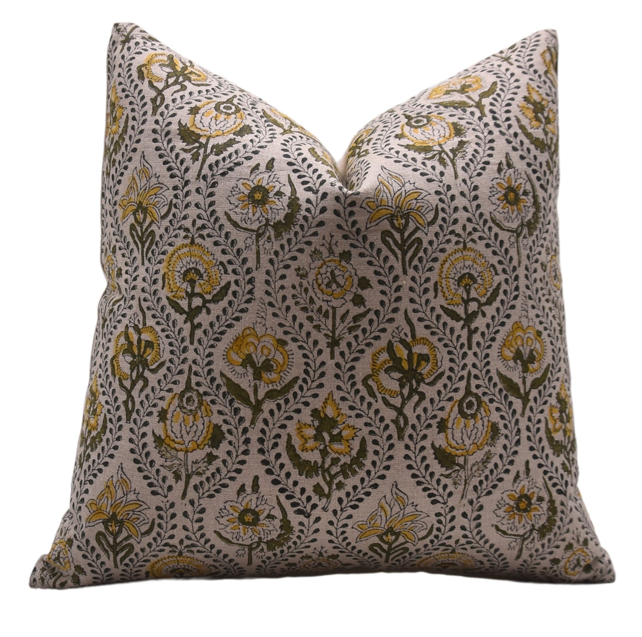 Handmade Block Print Pillow Covers Bohemian Chic Decor for Home Bed and Sofa Fabdivine