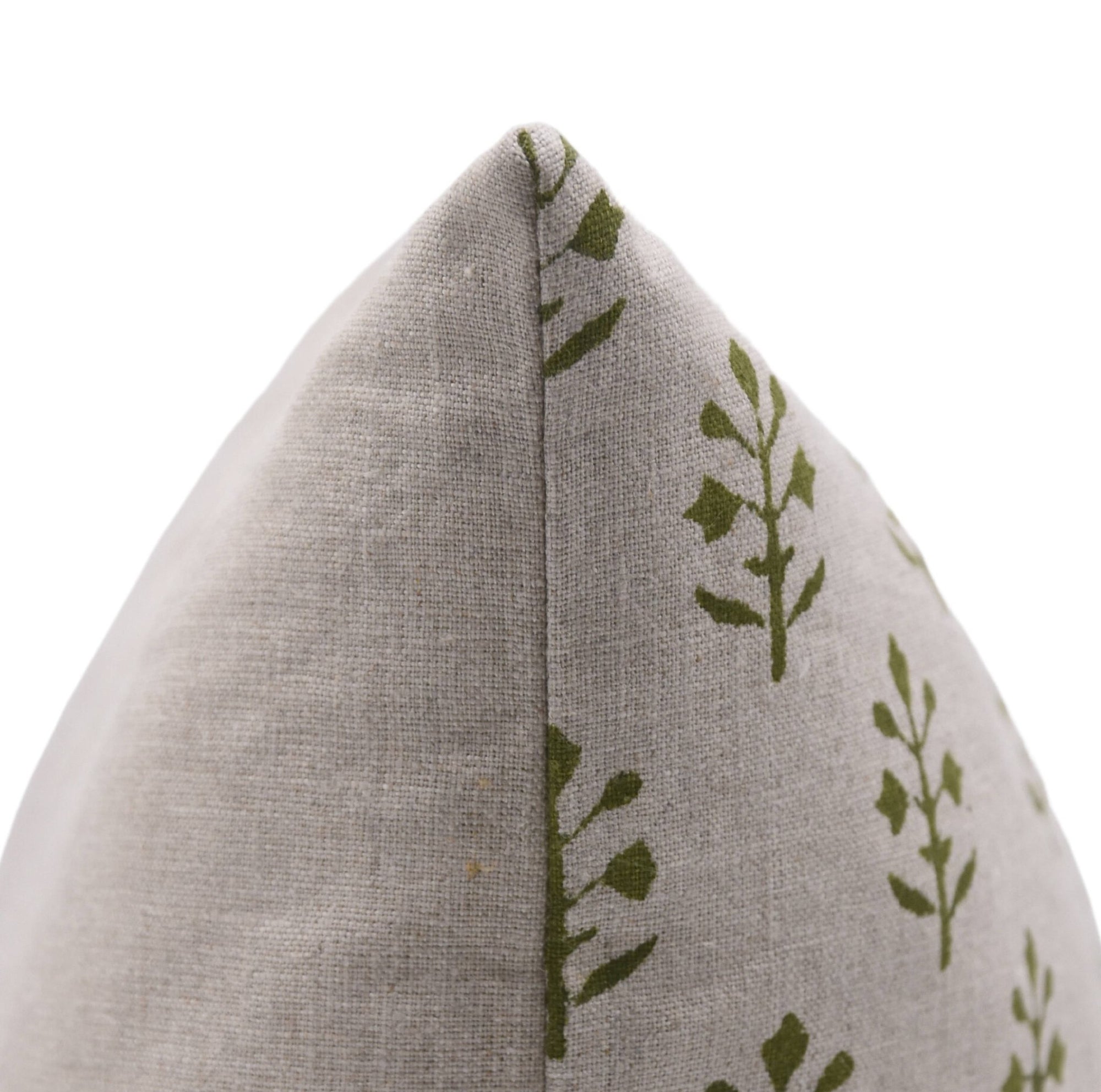 Square/Lumber block print pillow cover- pure linen- JAISALMER - Fabdivine