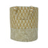Cotton block print decorative basket