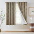Sage green curtain panels for modern décor