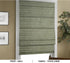 Decorative Roman shade window covering for cozy living room decor