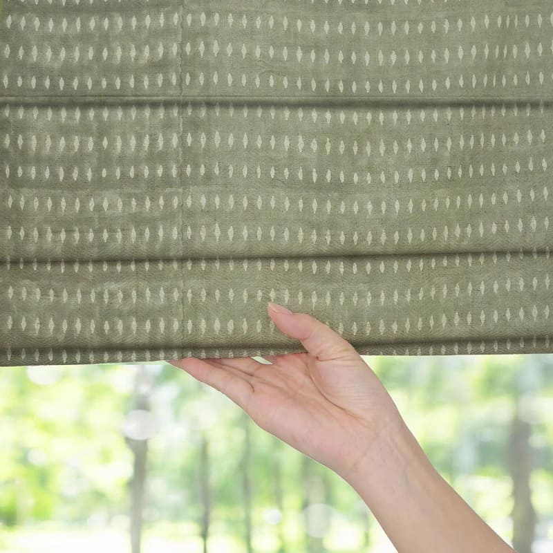 Blackout Roman shade stylish window covering for living room decor