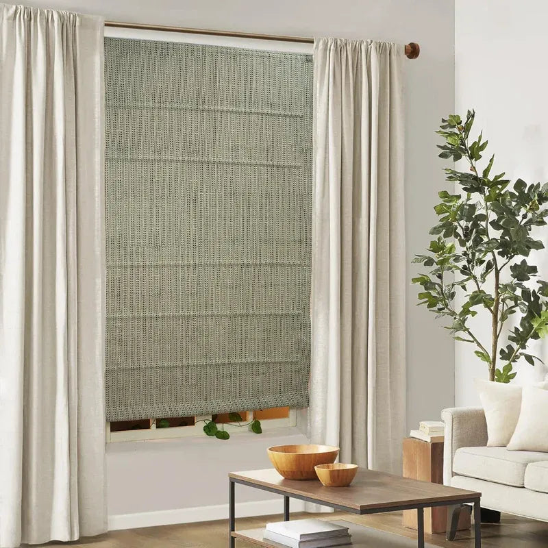 Roman shades enhance your home with soft elegance and practicality.
