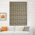 Linen Roman shades with soft natural fabric look