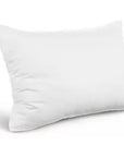Soft white pillow insert, perfect for cozy comfort.